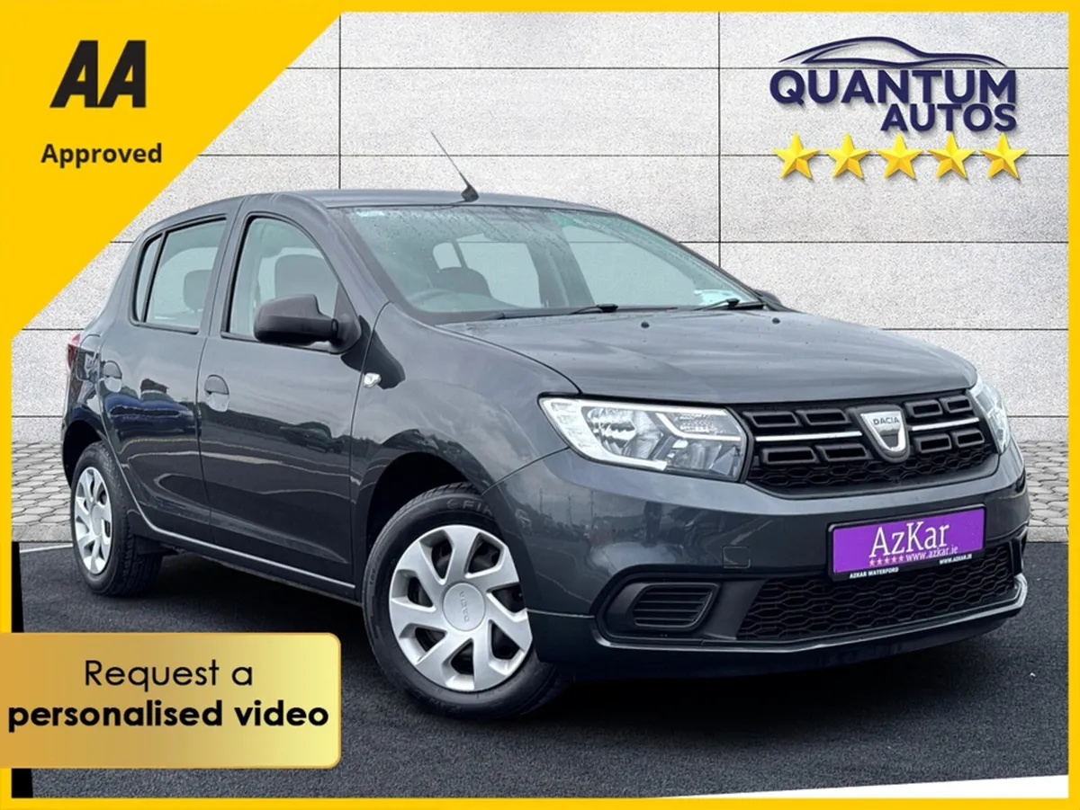 Dacia Sandero 2018 AMBIANCE 1.0 TCE €49 P/W WITH N - Image 1
