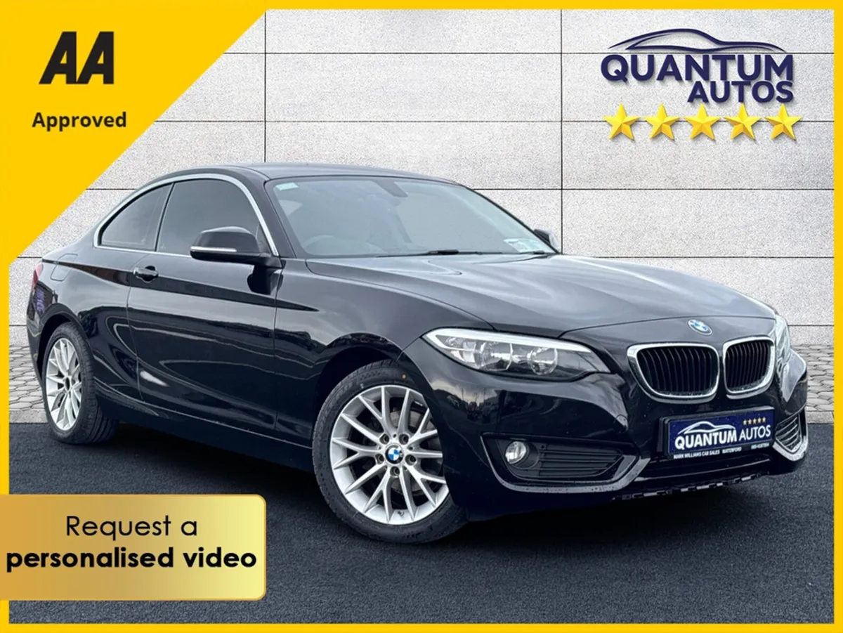 BMW 2-Series 2015 218D SPORT 148 BHP 3DR €64 P/W W - Image 1