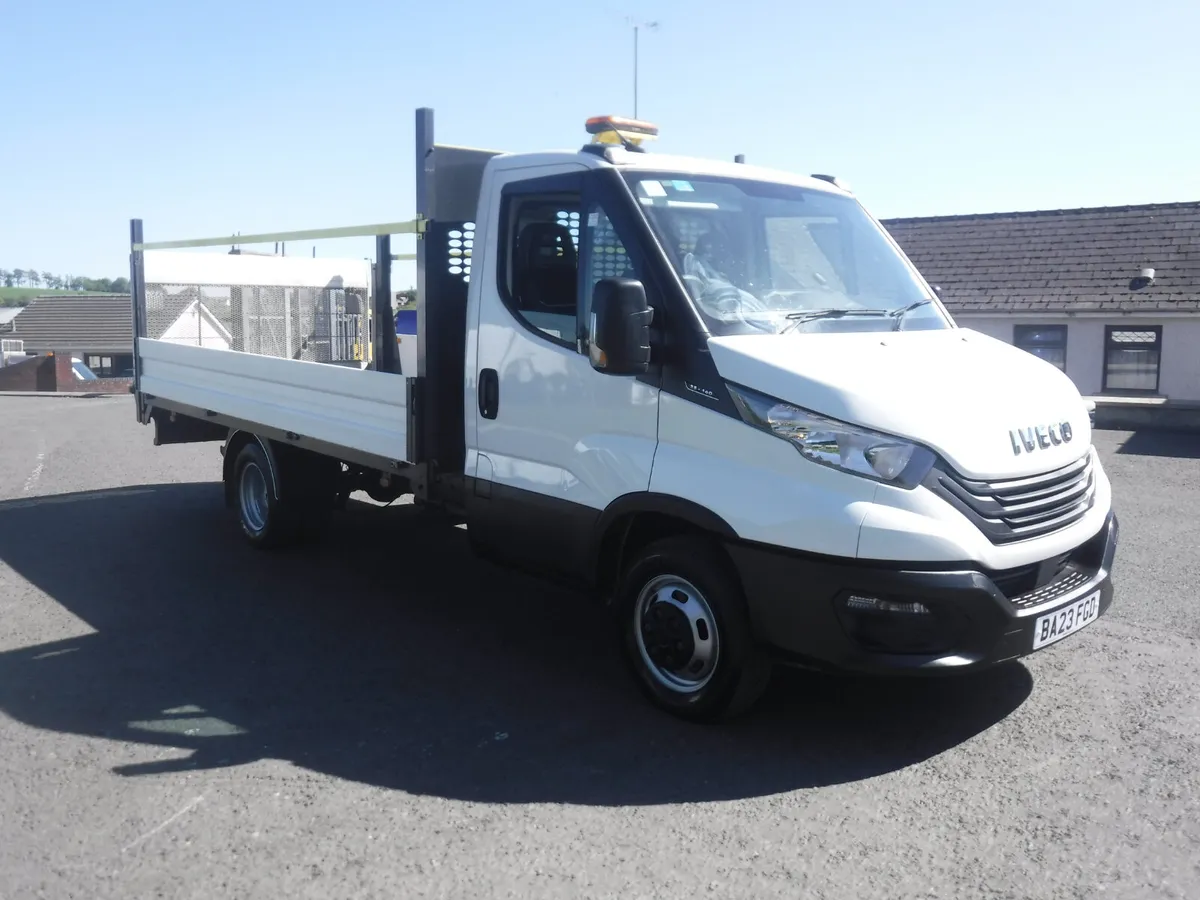 Aug 23 Iveco Daily 14ft aluminium dropside. - Image 2