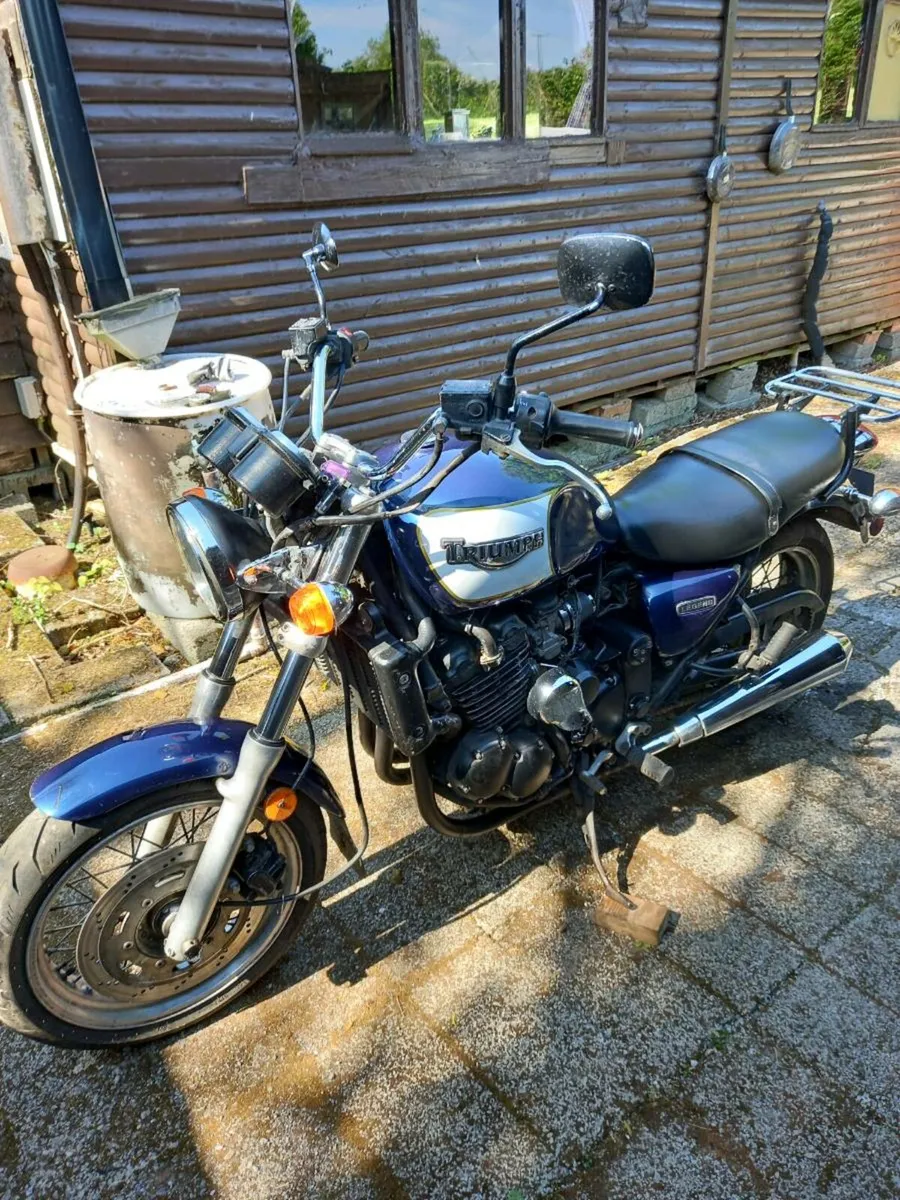 Triumph motorcycle - Image 1