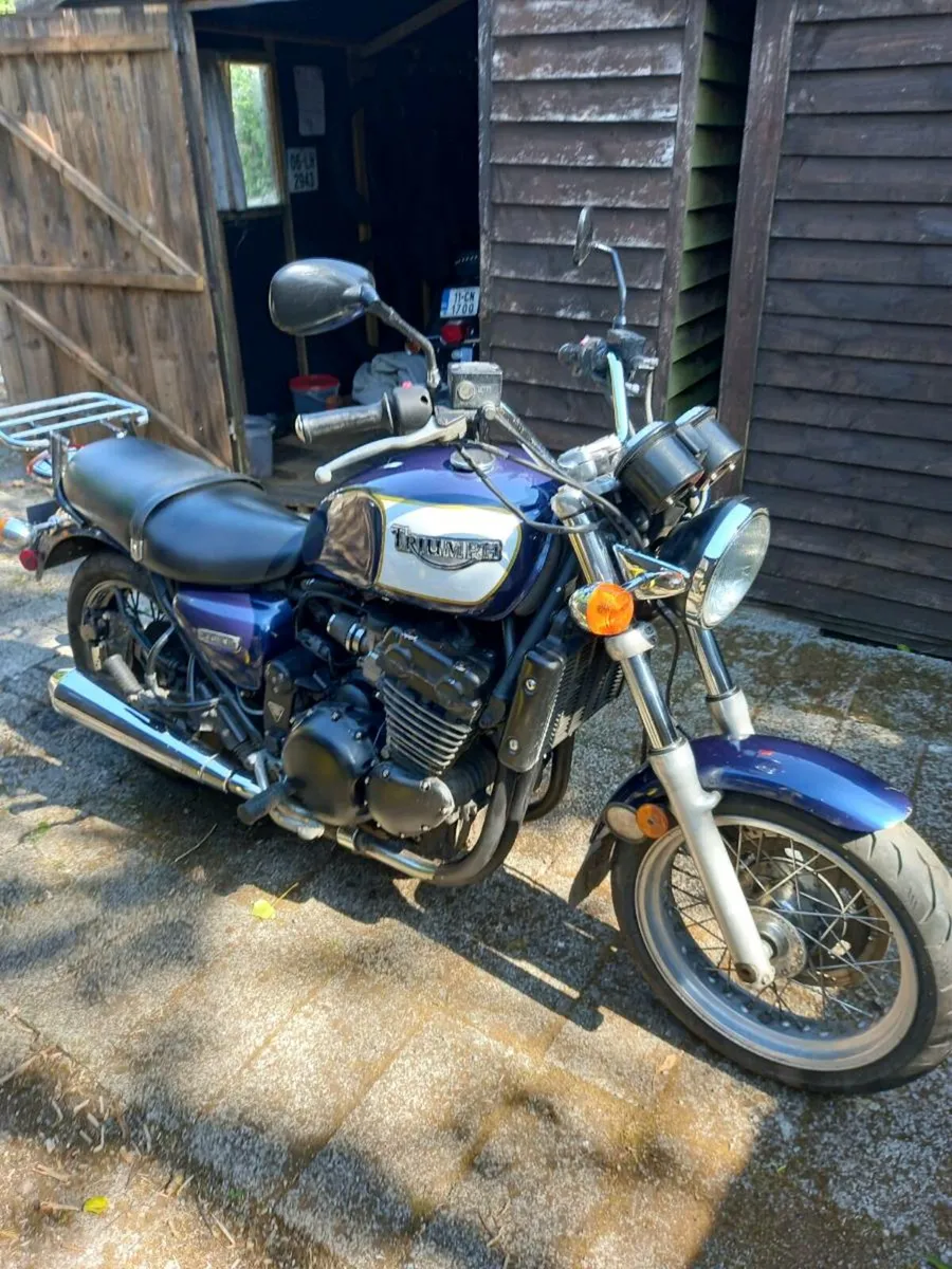 Triumph motorcycle - Image 2