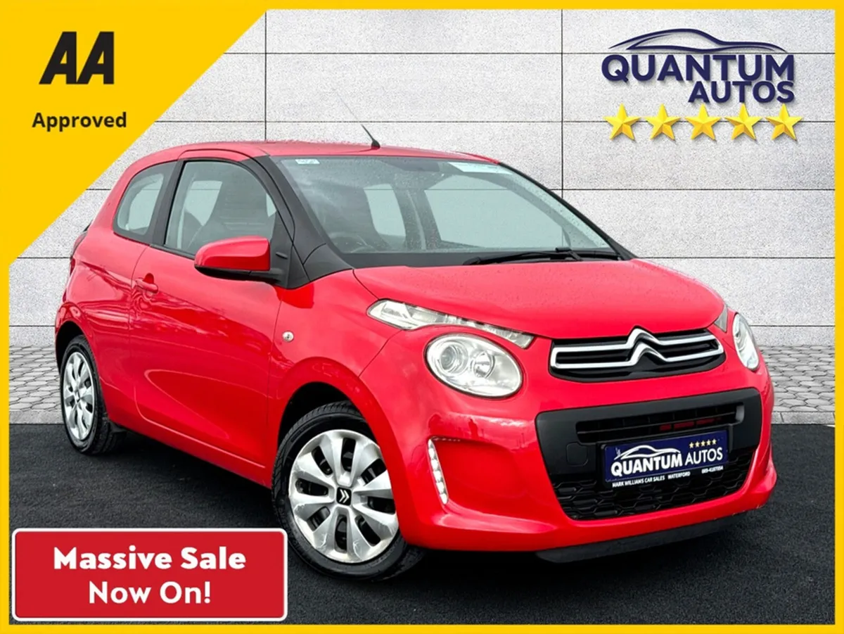 Citroen C1 2016 1.0 PETROL FEEL 5DR €34 P/W WITH N - Image 1