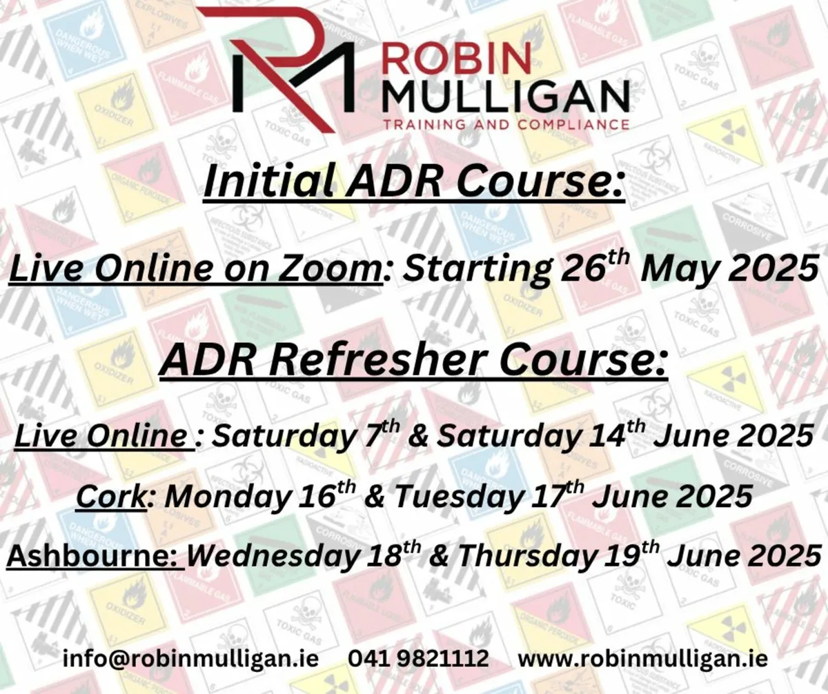 Initial ADR Hazfreight® Course: Online