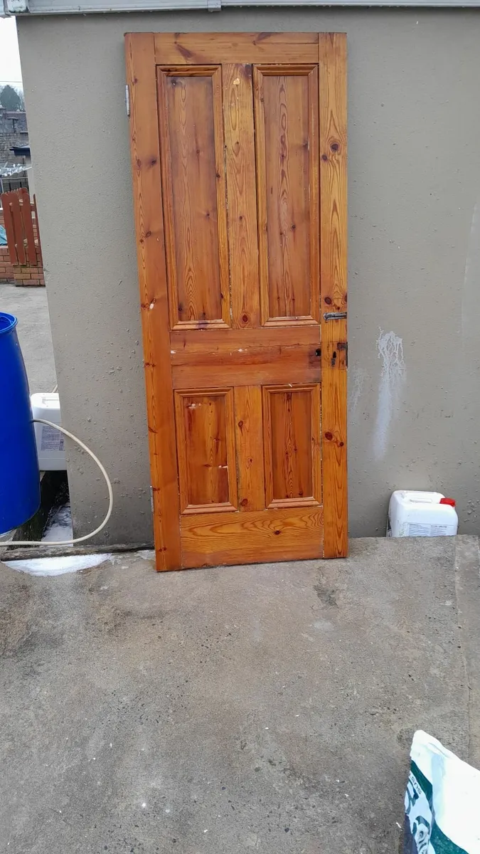 reclaimed vintage pine doors - Image 1