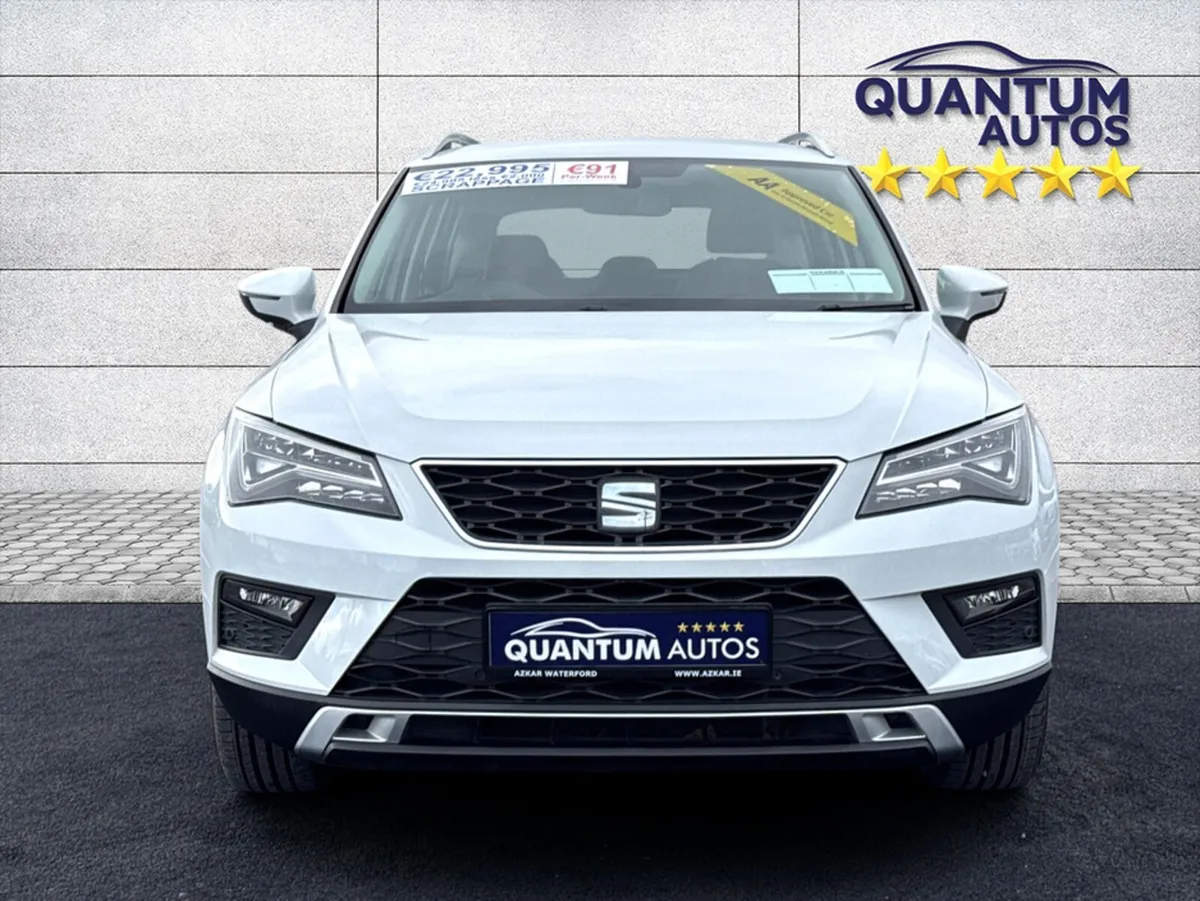 SEAT Ateca 2019 1.6 TDI SE TECHNOLOGY €112 P/W WIT - Image 2
