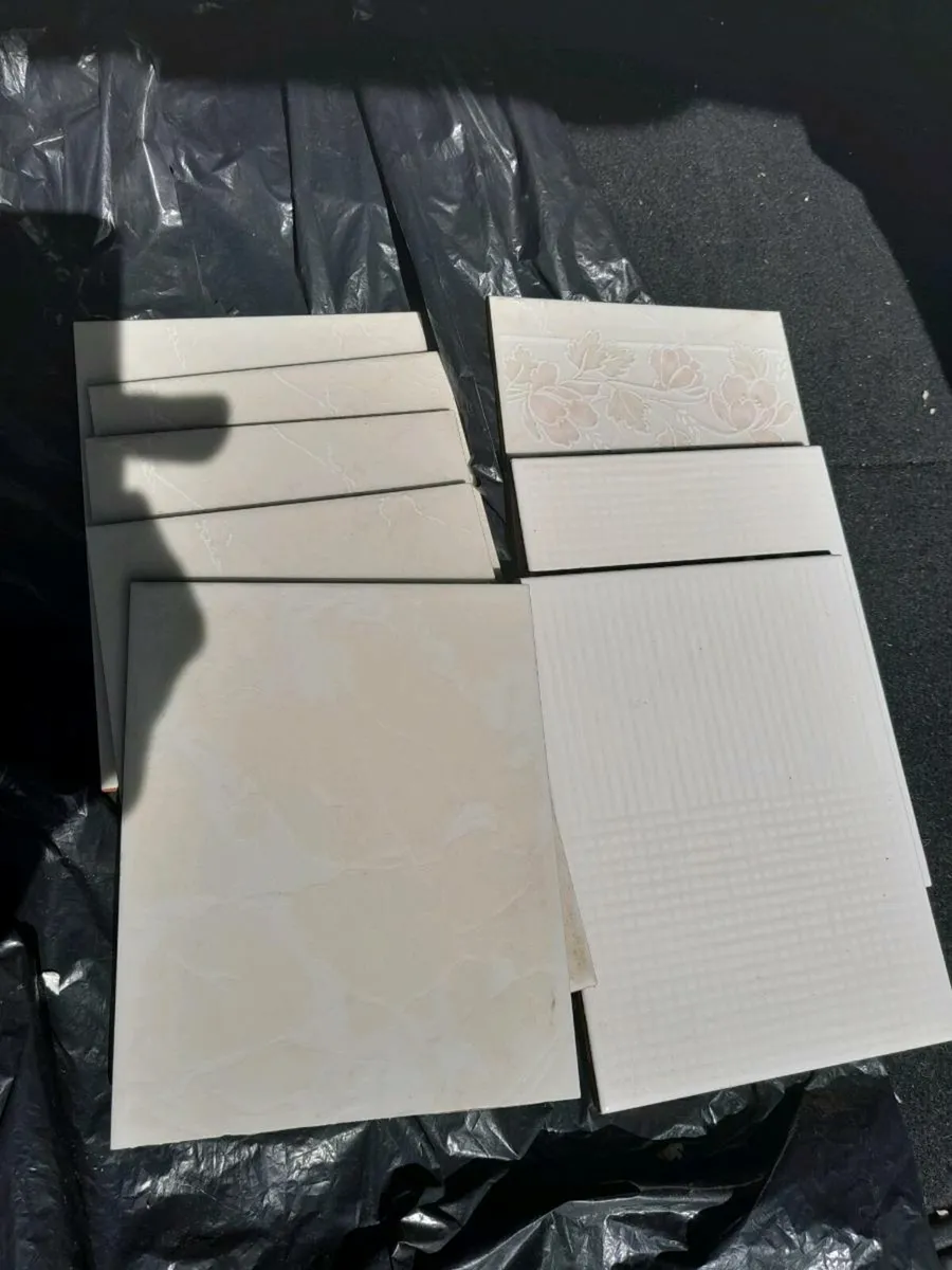 Glazed white wall tiles - Image 3