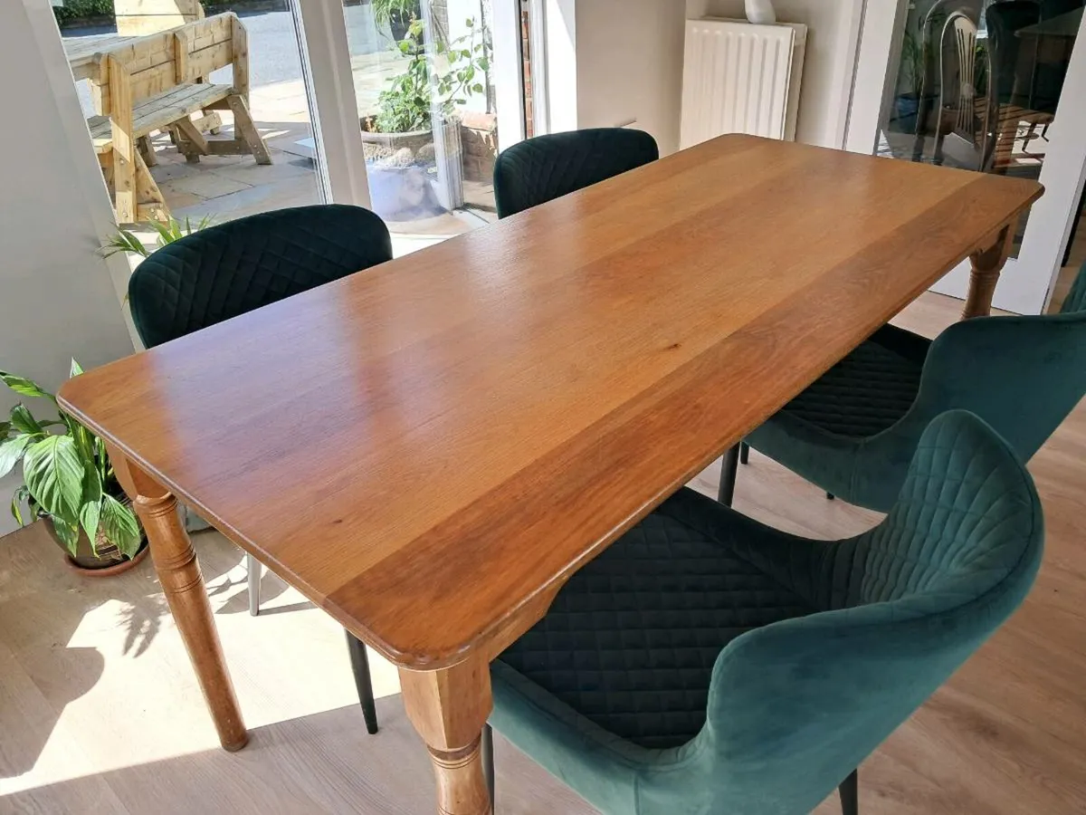 Oak Kitchen Table - Image 1