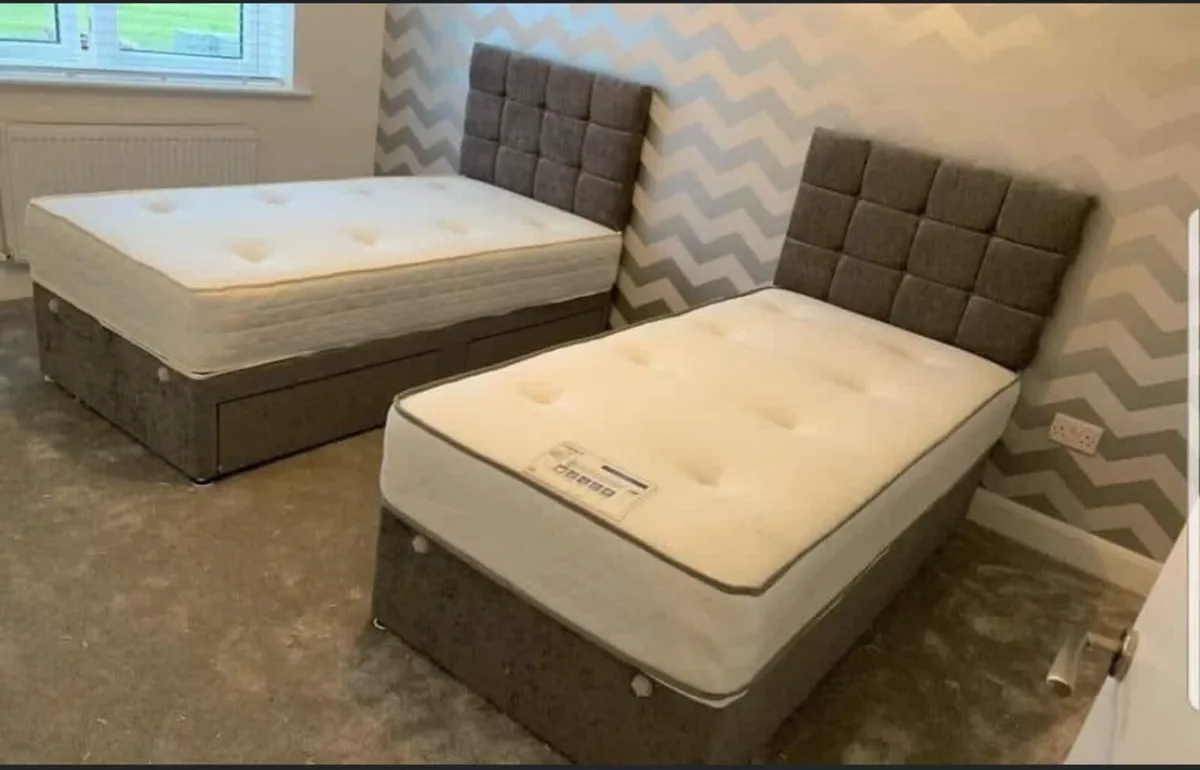 Beds and mattress and 1 year warranty