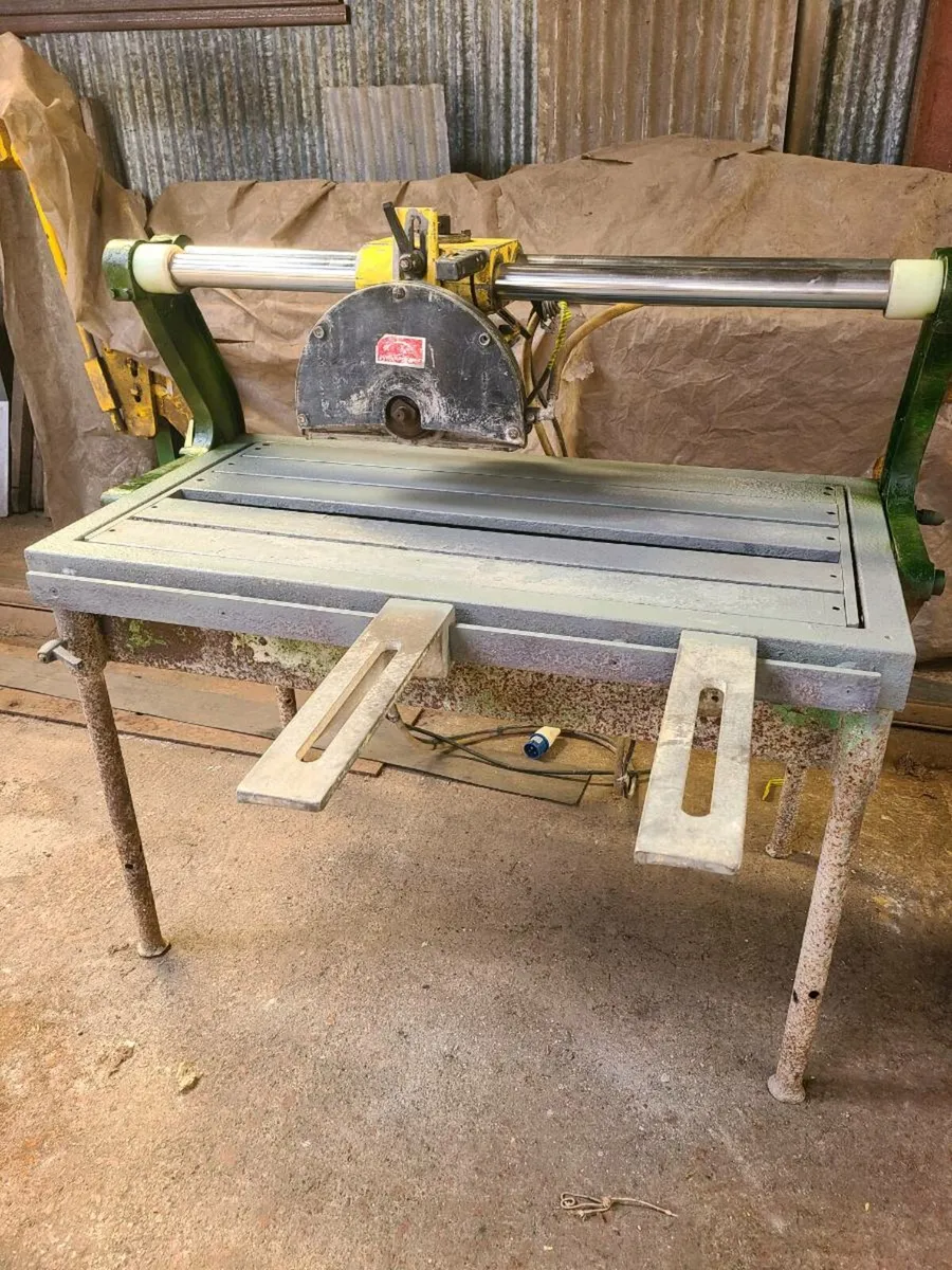 Bench cross cut saw. - Image 4
