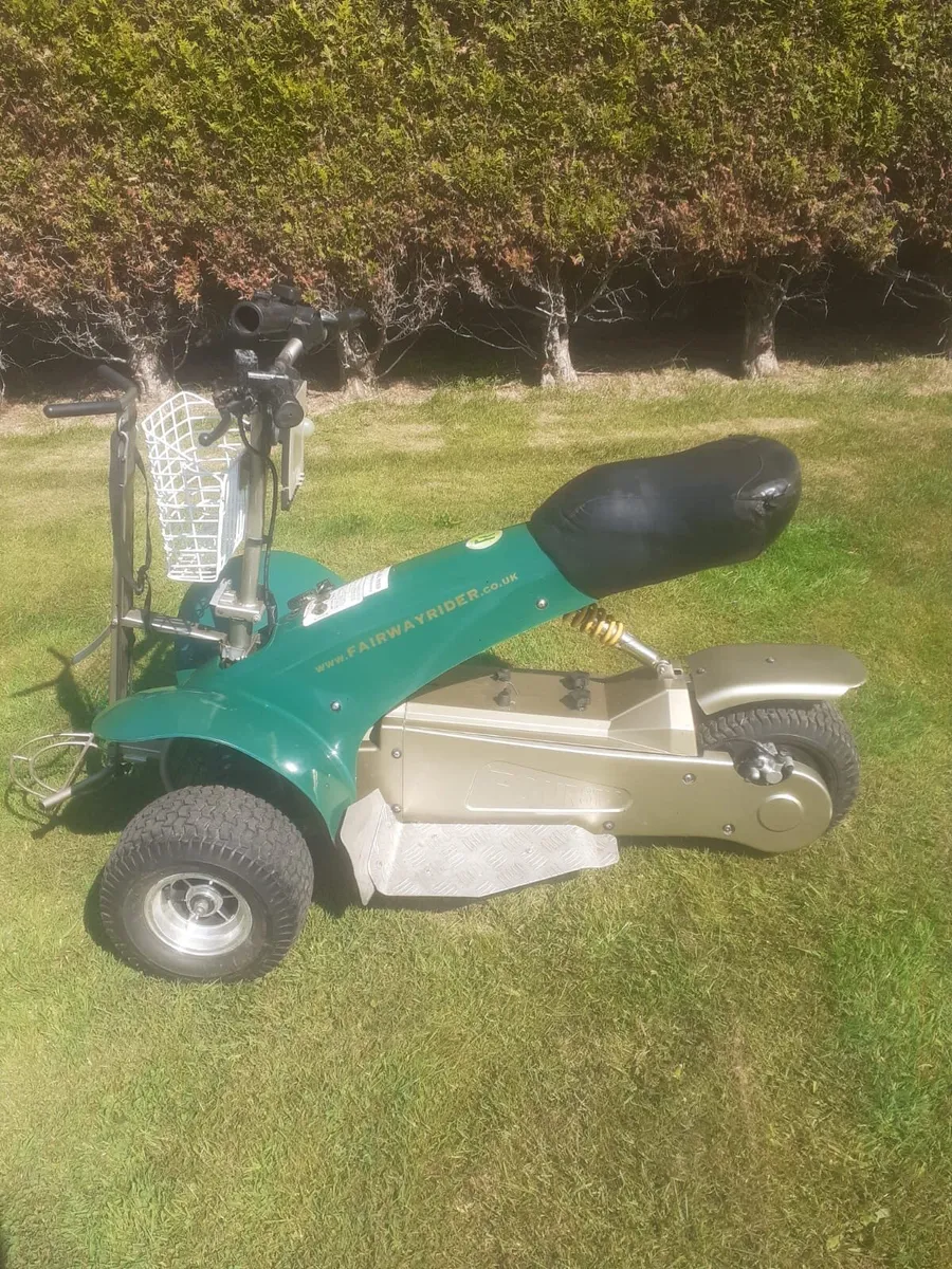 Fairway rider - single seat golf buggy - Image 4