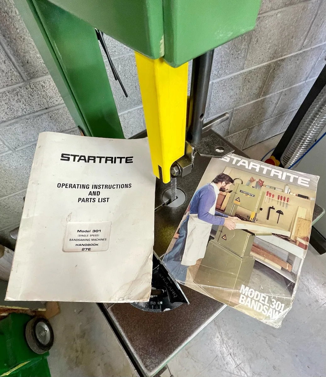 Startrite 301 Bandsaw 240v - Image 3
