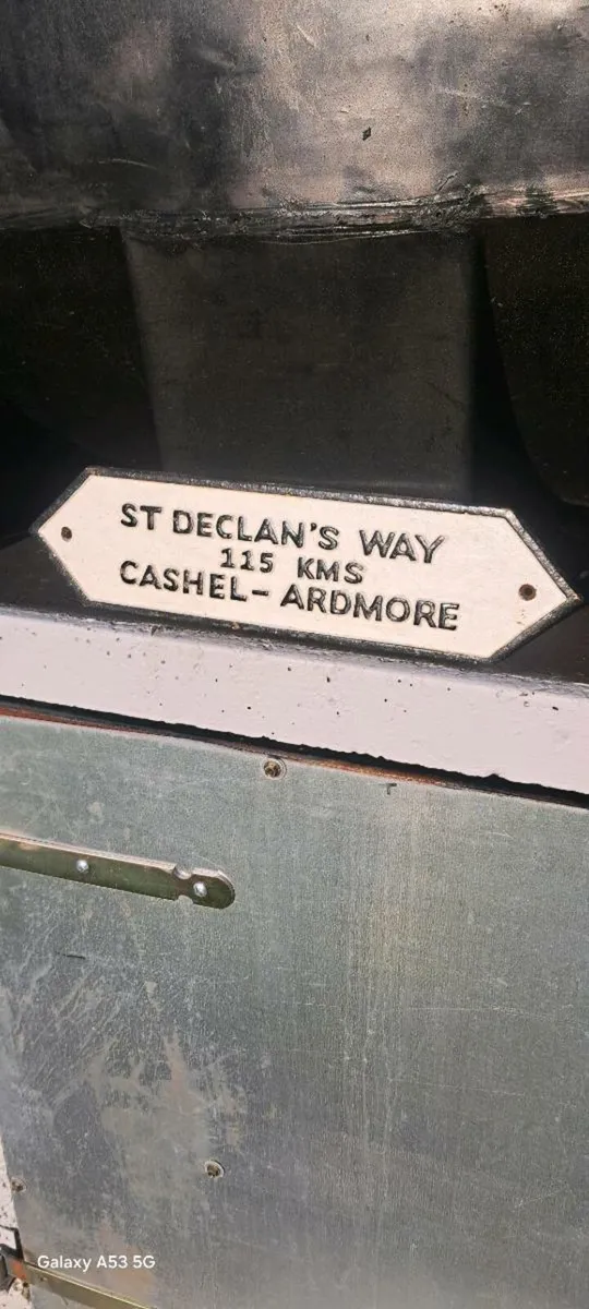 Ardmore cast iron sign