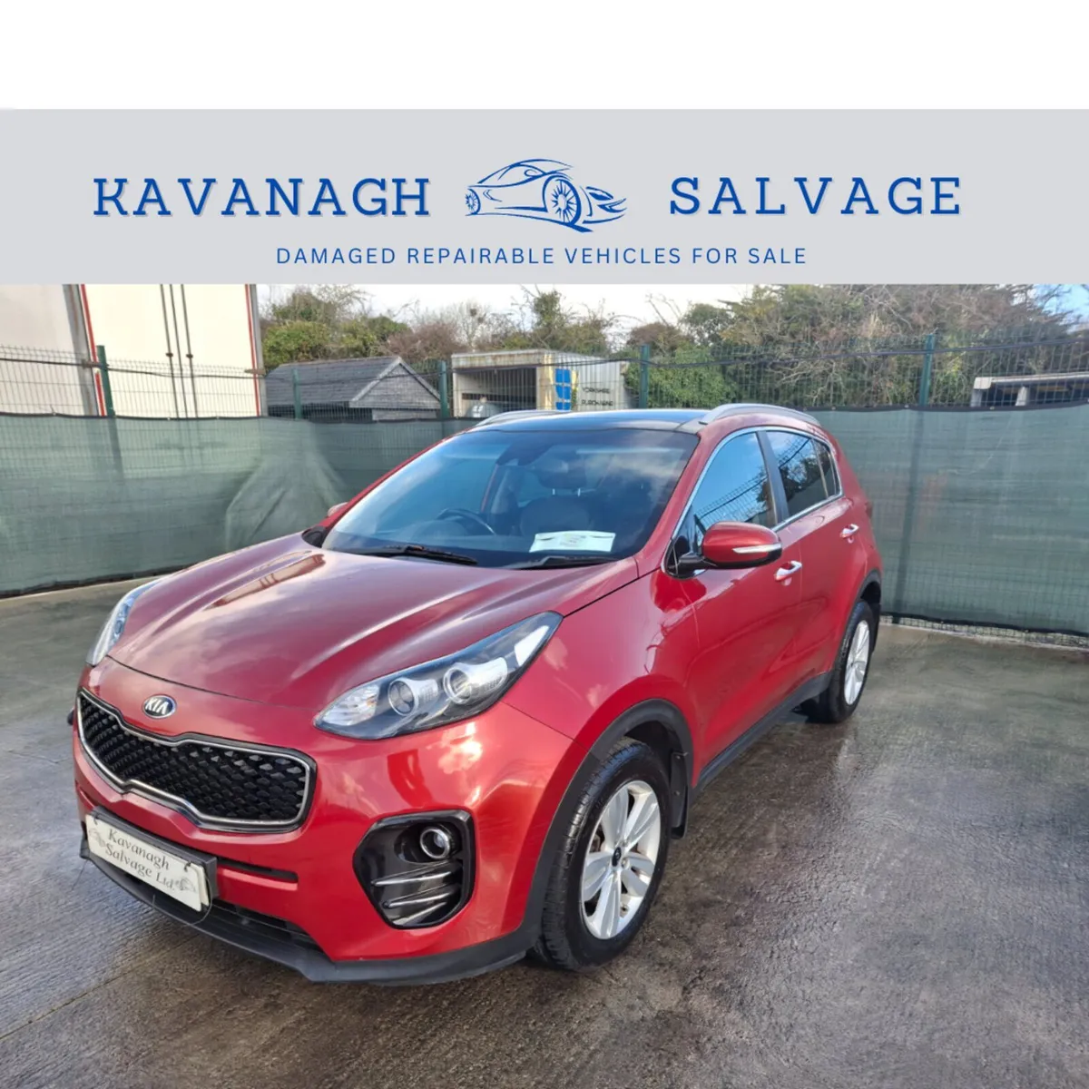 2016 Kia Sportage 1.7 Diesel light damage - Image 1
