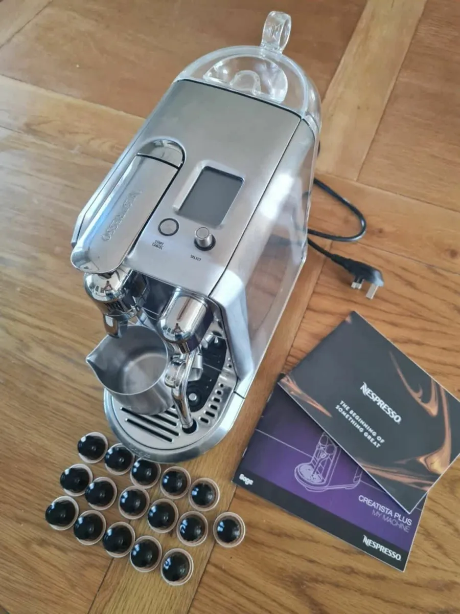 Sage Nespresso Creatista Plus Coffee Machine - Image 1