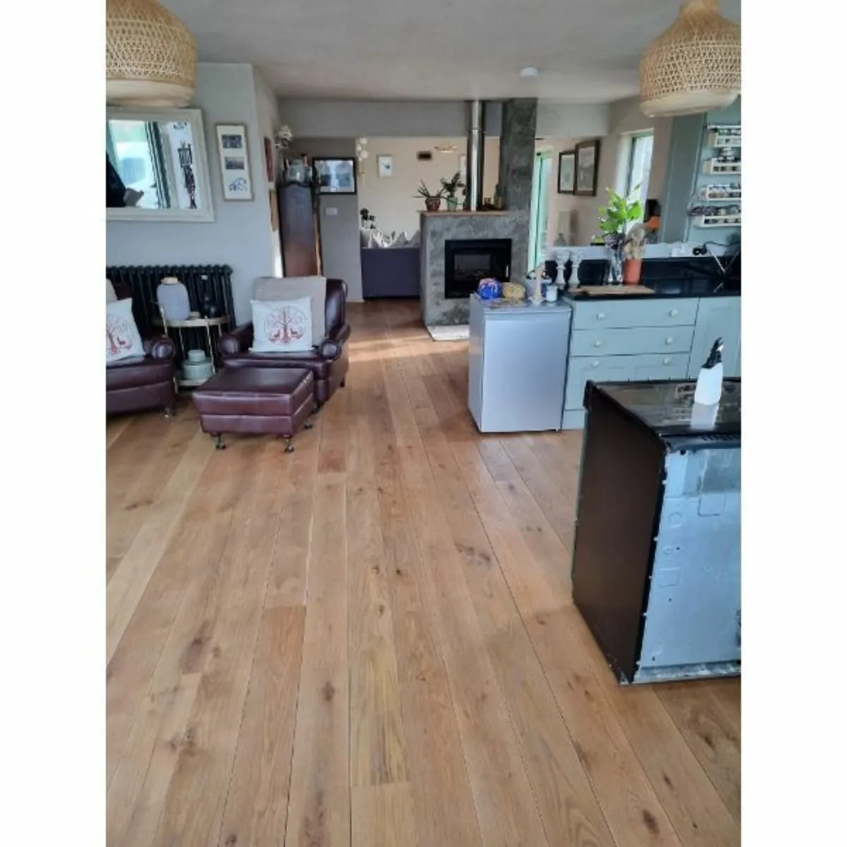 Solid Oak Wide Board Flooring - Image 4