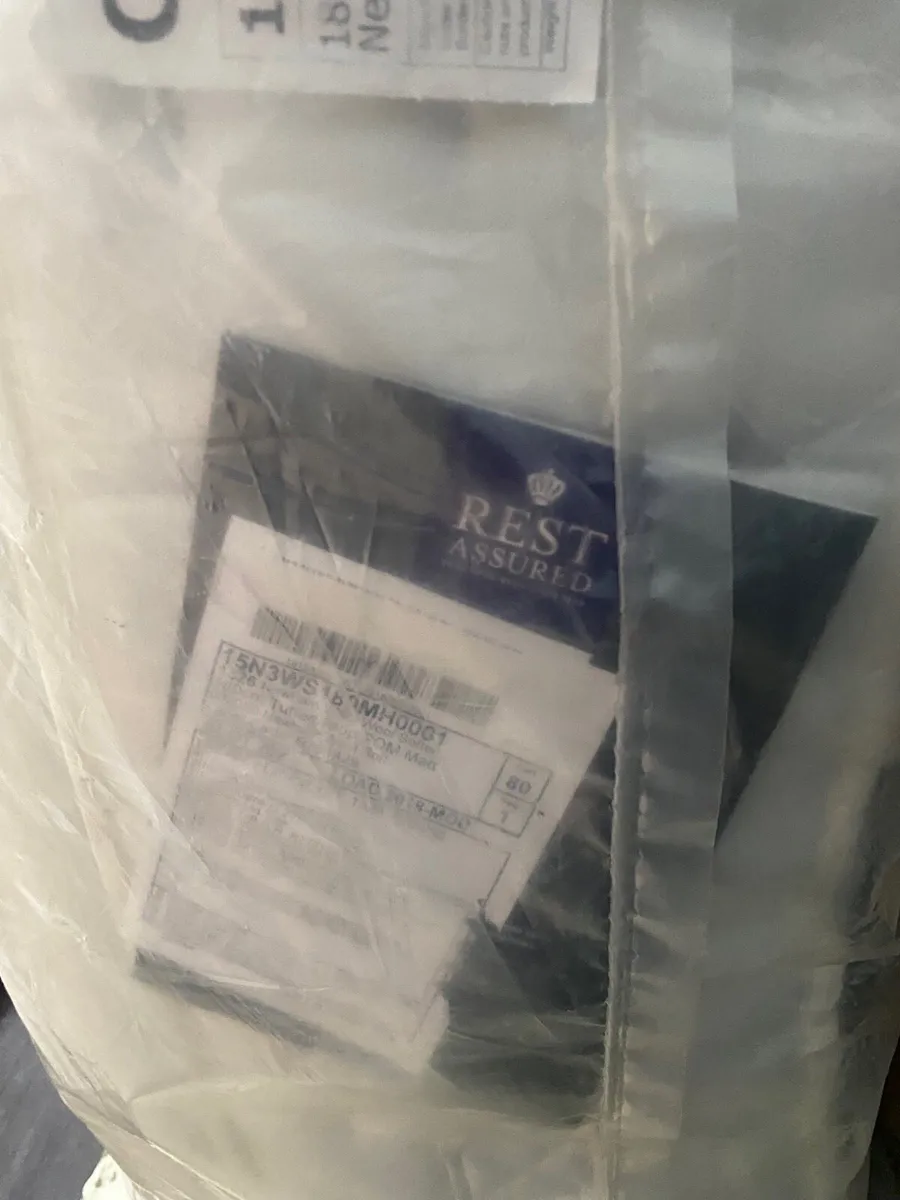 Rest assured super king size mattress brand new - Image 1