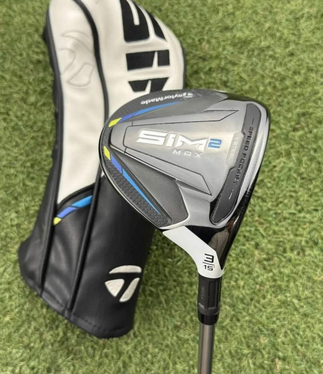 TAYLORMADE SIM 2 MAX #3 WOOD 15° / STIFF - Image 2