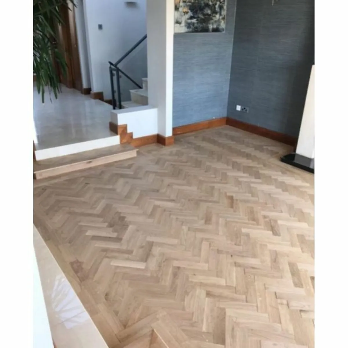 Solid  Woodblock  Prime Oak Flooring - Image 1
