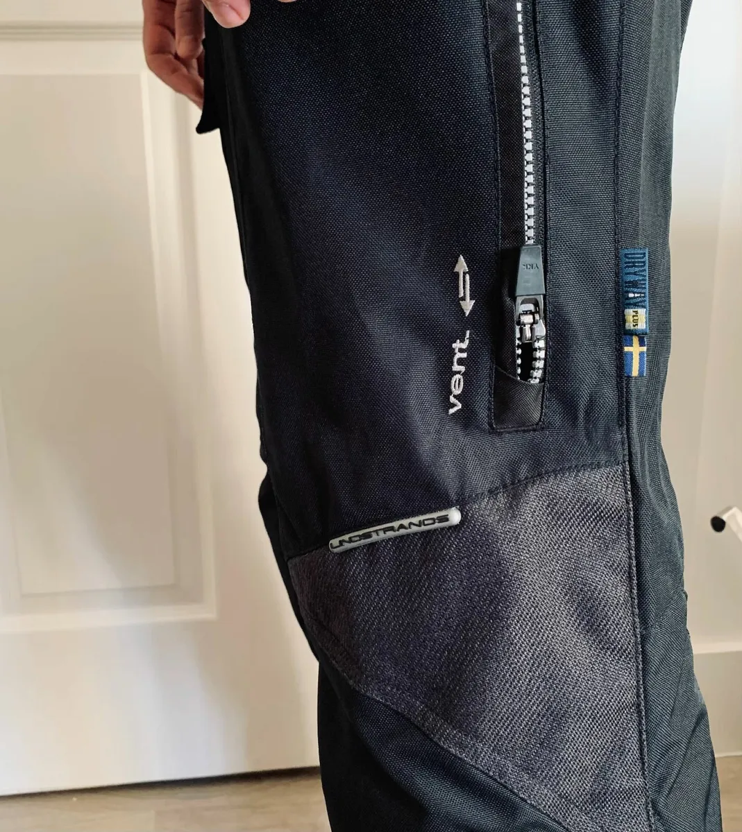Lindstrands ZH Waterproof Motorcycle Pants,Size 48 - Image 2