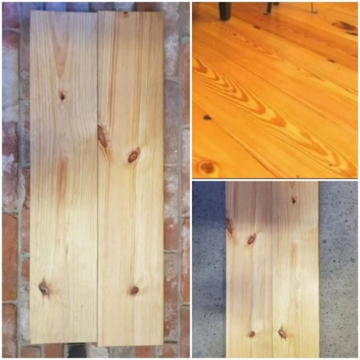 Solid Honduras Pitch Pine Flooring - Image 1