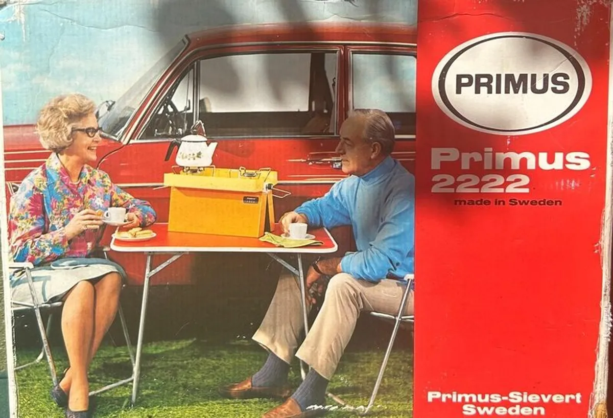 Vintage 60s Primus 2222 Double burner camping Stove - Image 2