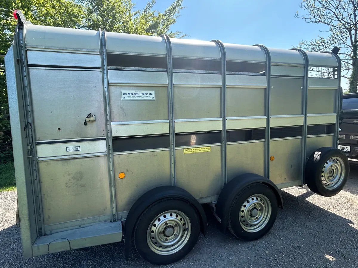 2016 Ifor Williams Ta510 12ft with Sheep Decks - Image 1