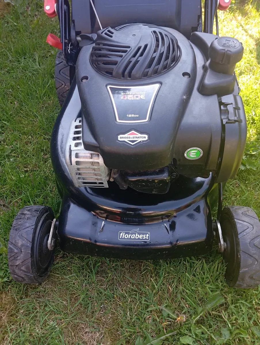florabest petrol lawnmower - Image 1