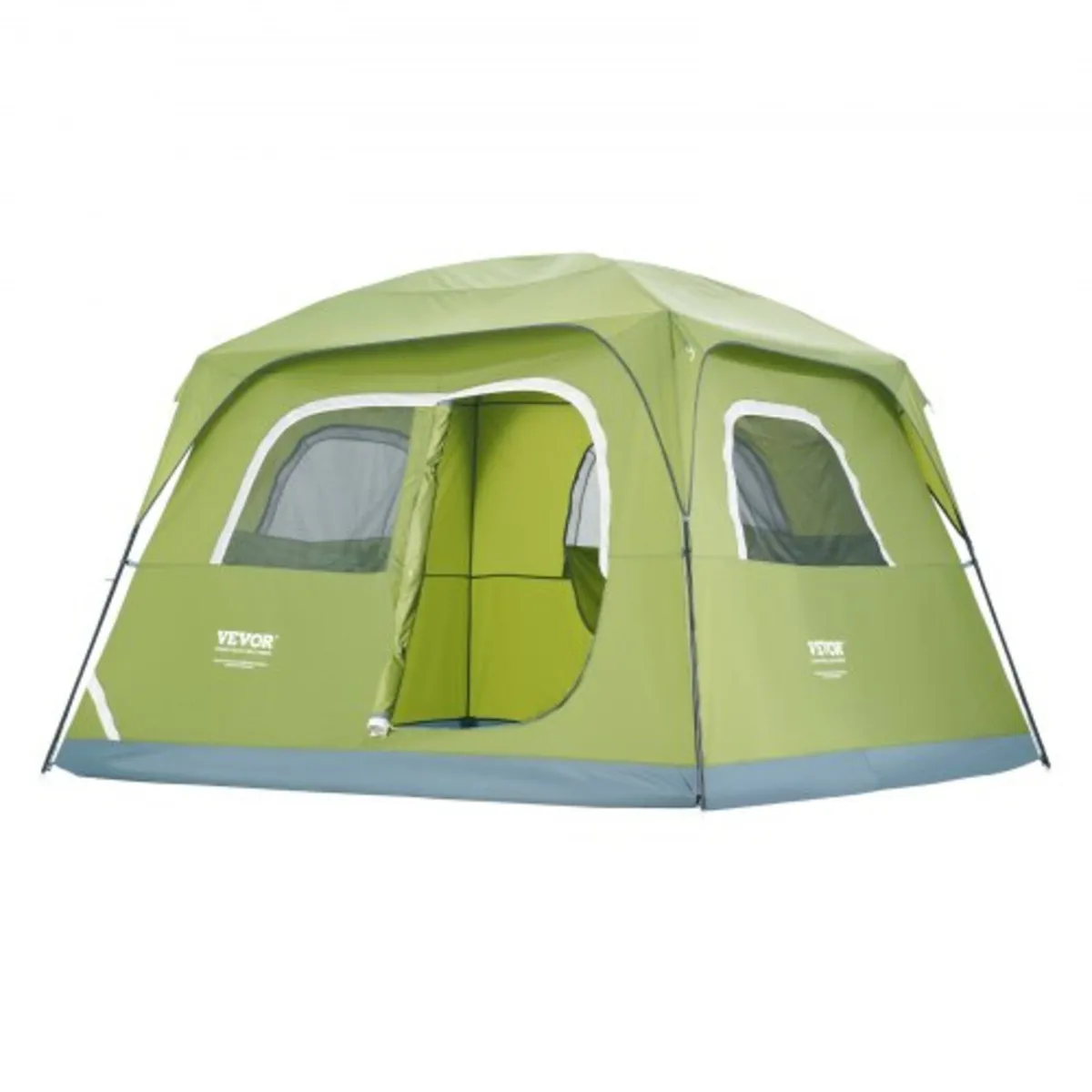 Camping Tent Camp Tent 10x9x6.5 ft for 6 Person Wa