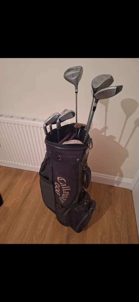 Golf Clubs and Bag - Image 2