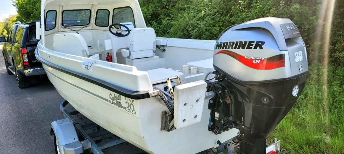 Orkney 520 Mariner 30hp efi Galvanised trailer 🛥 - Image 3