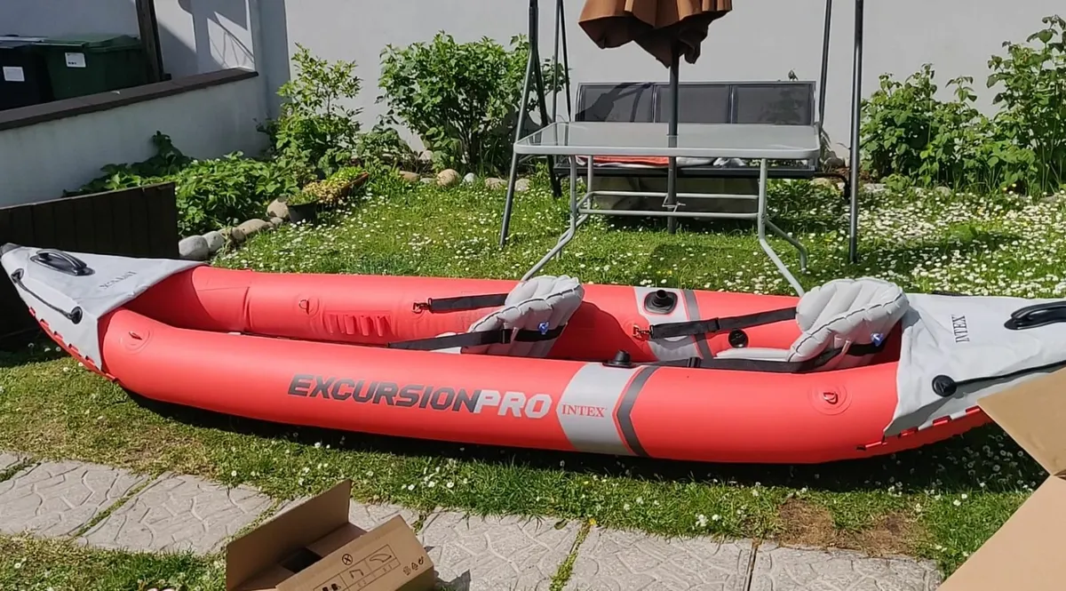 Intex Excursion Pro Kayak, 2-Person Inflatable - Image 2