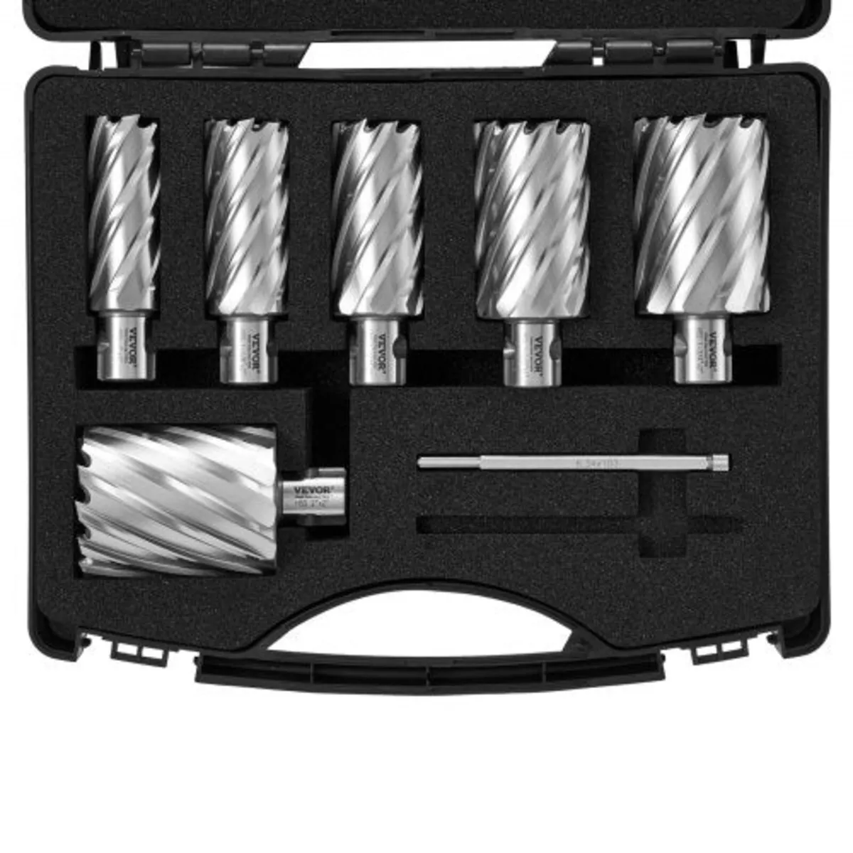 Annular Cutter Set, 6 pcs Universal Shank Mag Dril