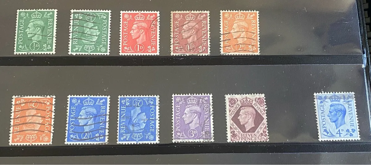 George VI definitive set of stamps - Image 3