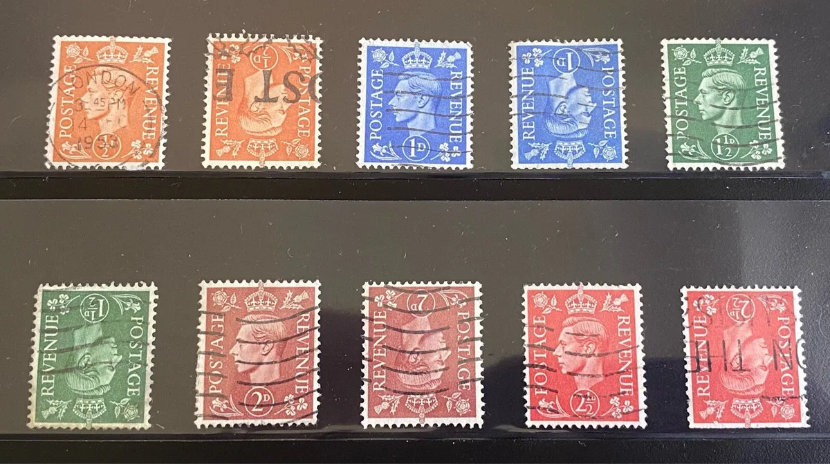George VI definitive set of stamps - Image 4