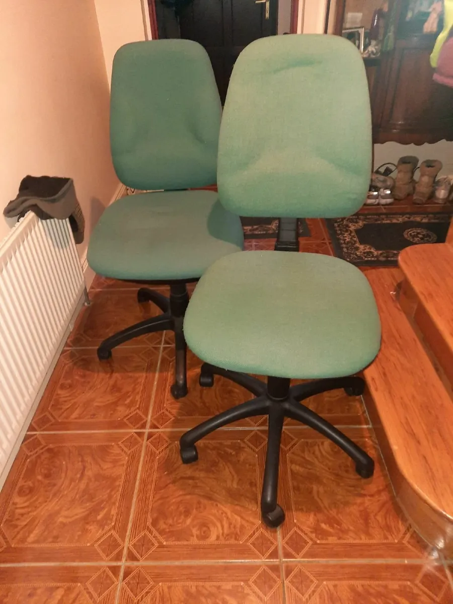 pair of office chairs - Image 1