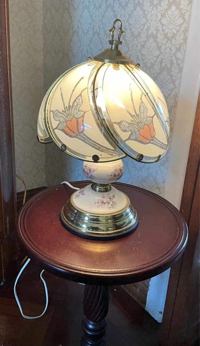 Vintage Touch Lamp, Art Deco Style - Image 2