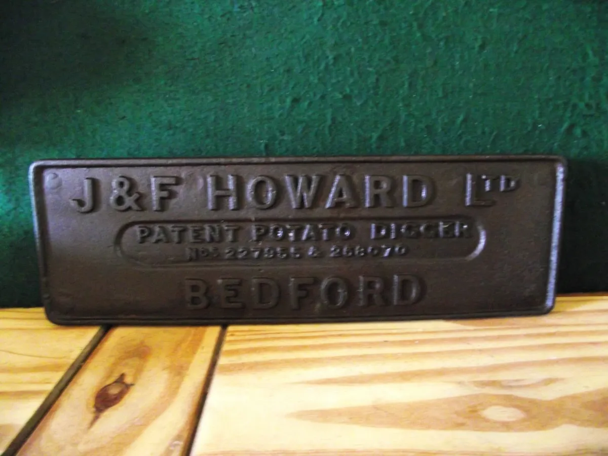 Agricultural Cast Iron Signage - Image 1