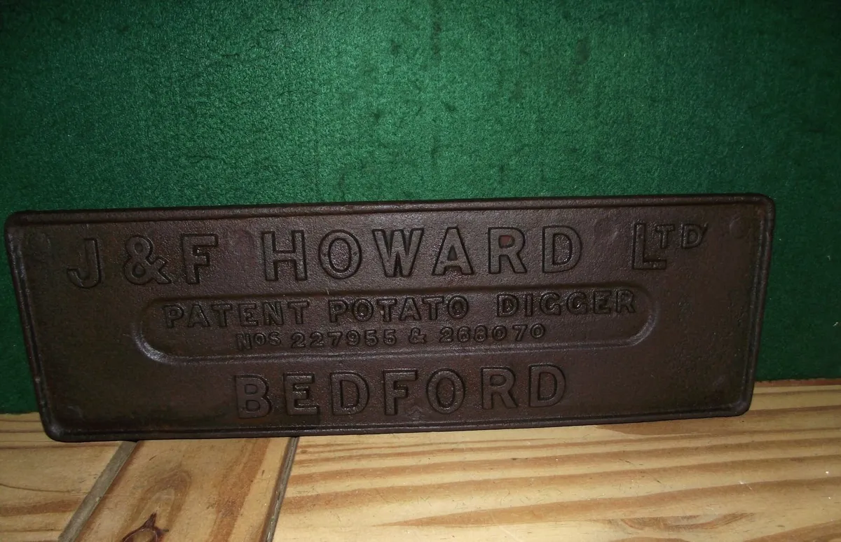 Agricultural Cast Iron Signage - Image 4