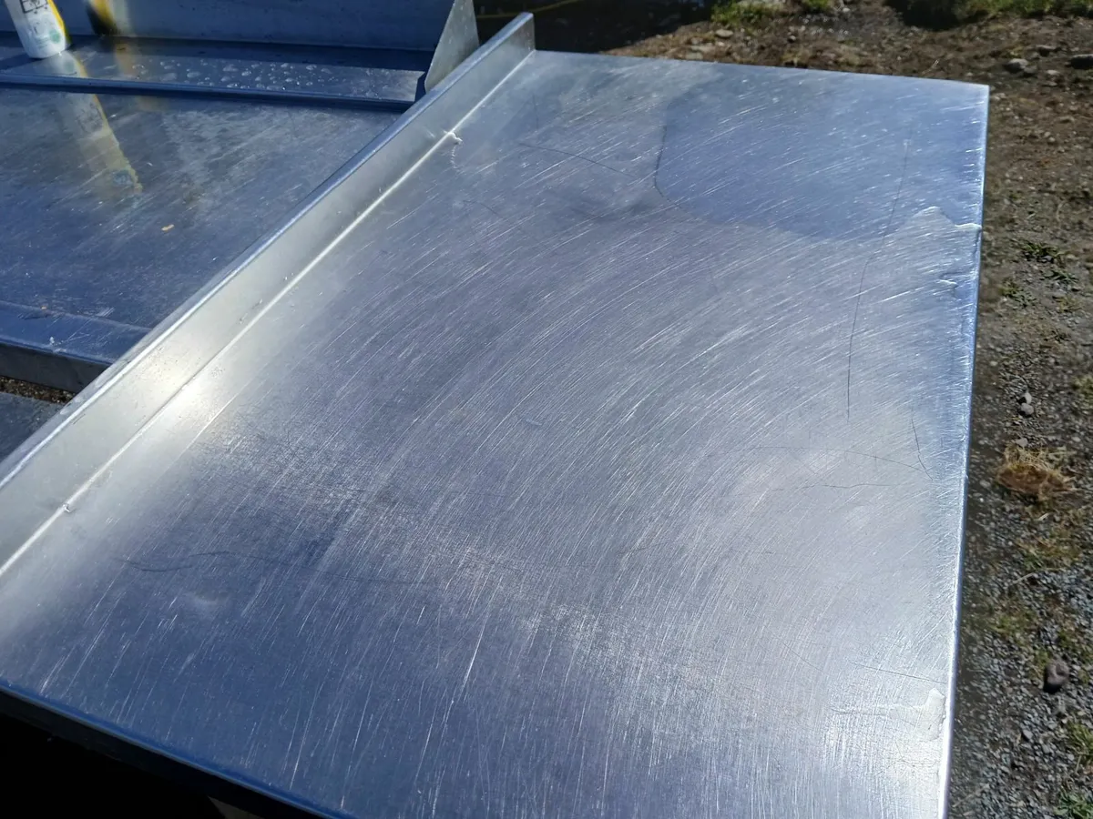 Stainless steel table on wheels delivered - Image 2