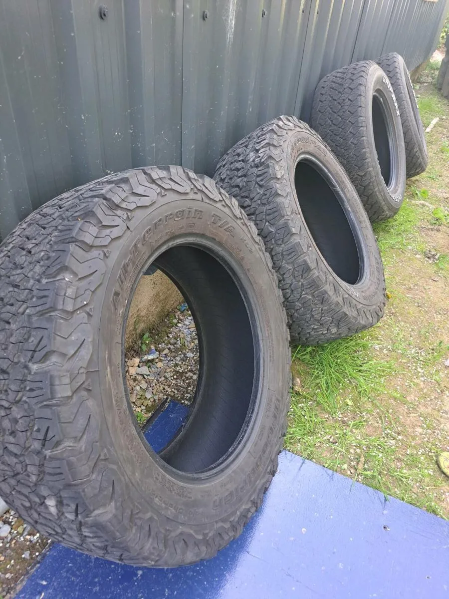 18' all terrain tyres ko2 - Image 1