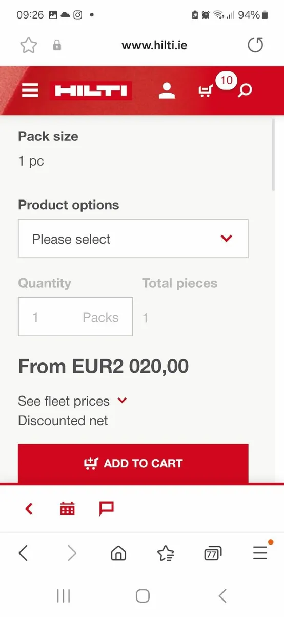 HILTI TE60 ATC latest model  /warranty 6-months - Image 3