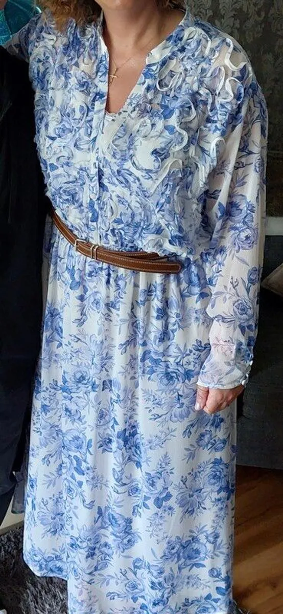 Zara floral maxi dress - Image 4