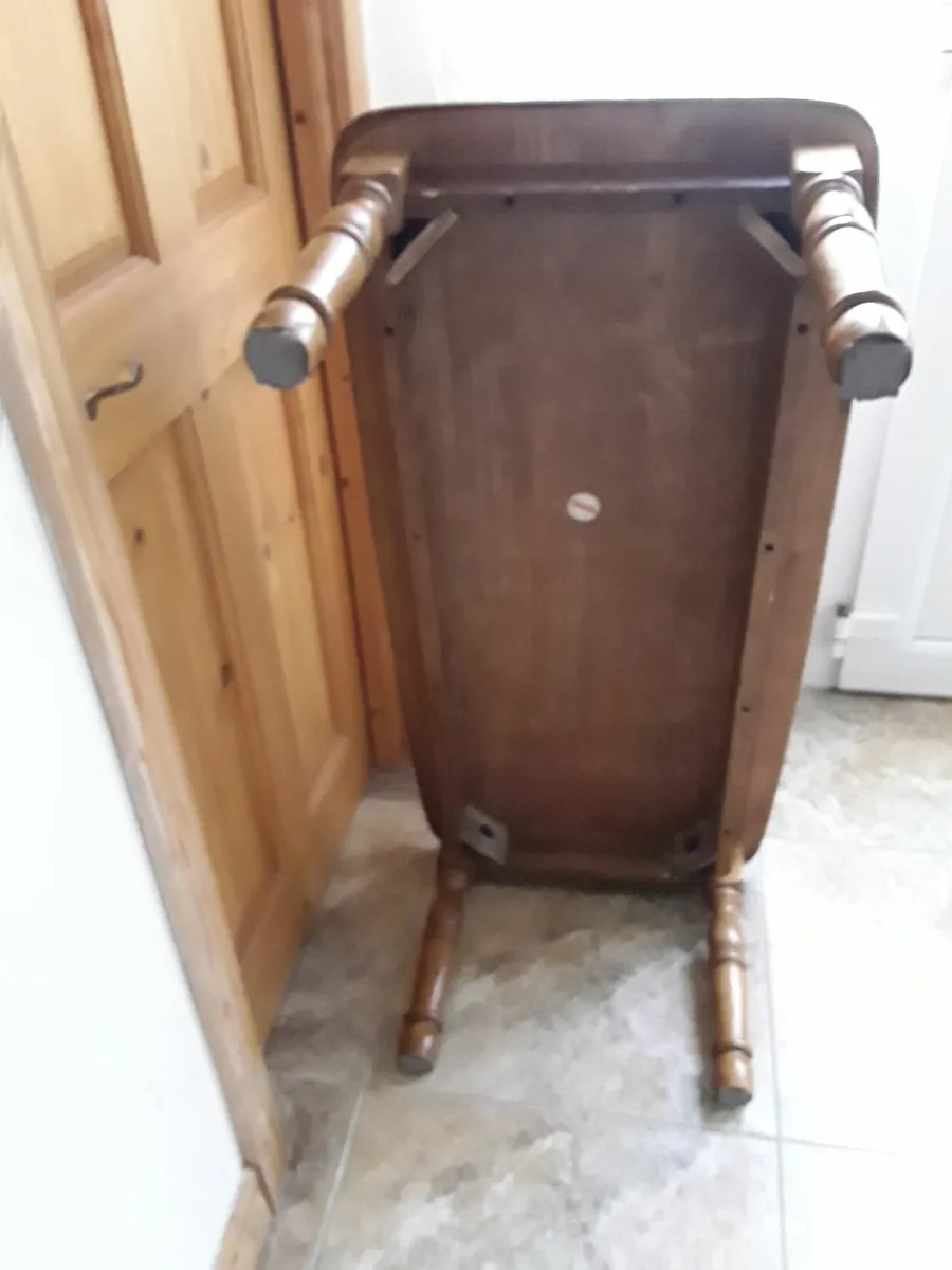 As new large solid wooden highly polished coffee t - Image 2