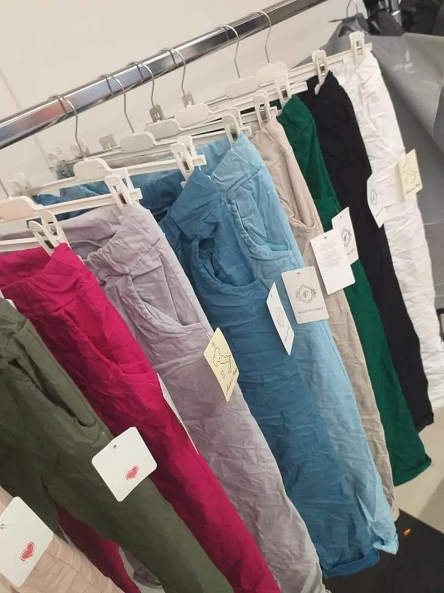 ladies italian stretch trousers 10-16 - Image 4