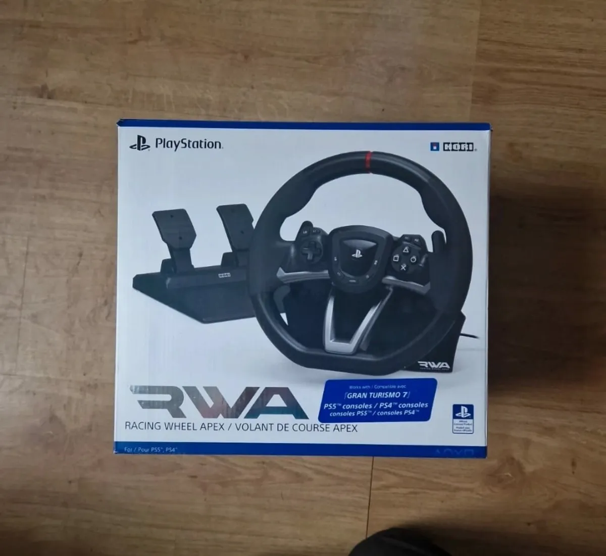 Hori Steering Wheel suitable for ps5/ps4/pc - Image 1