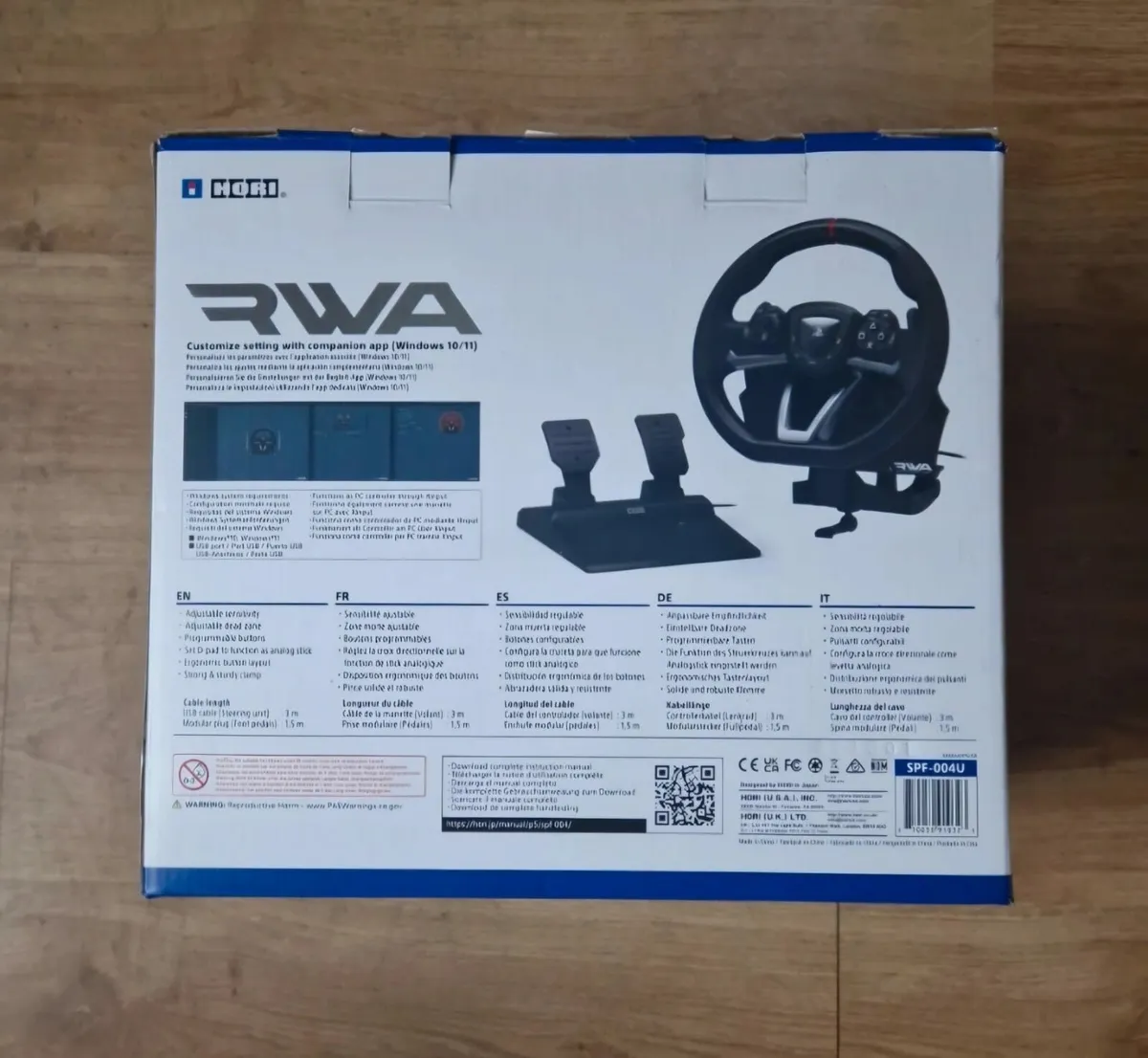Hori Steering Wheel suitable for ps5/ps4/pc - Image 2