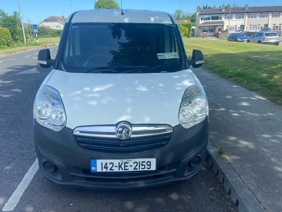 2014 WHITE VAUXHALL COMBO 1.3 CDTI NO DOE OR TAX - Image 4