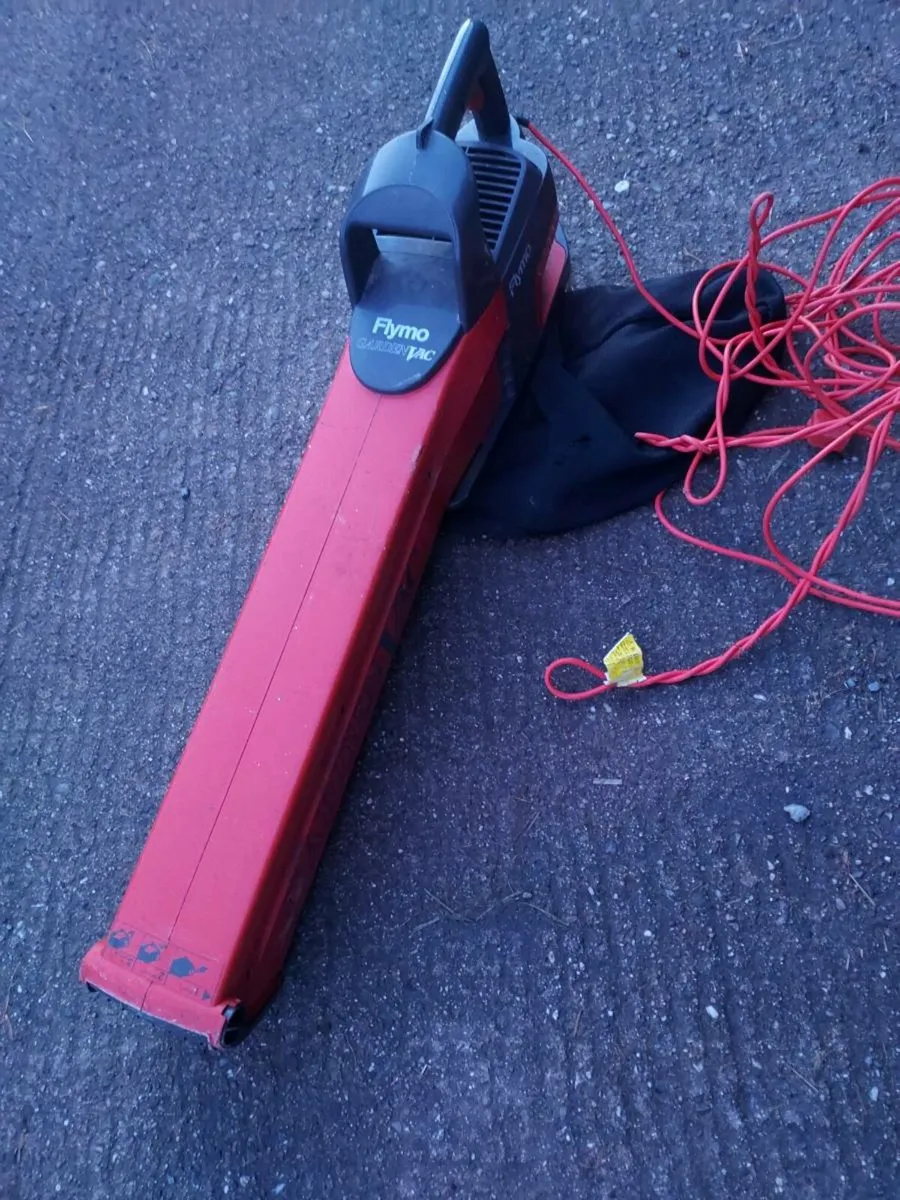 Flymo garden vac leaf blower