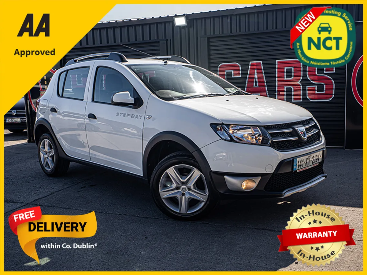 2014 Dacia Sandero Stepway 1.5d/New NCT/Warranty - Image 1