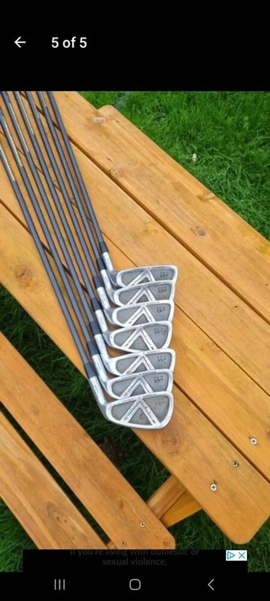 golf irons - Image 1